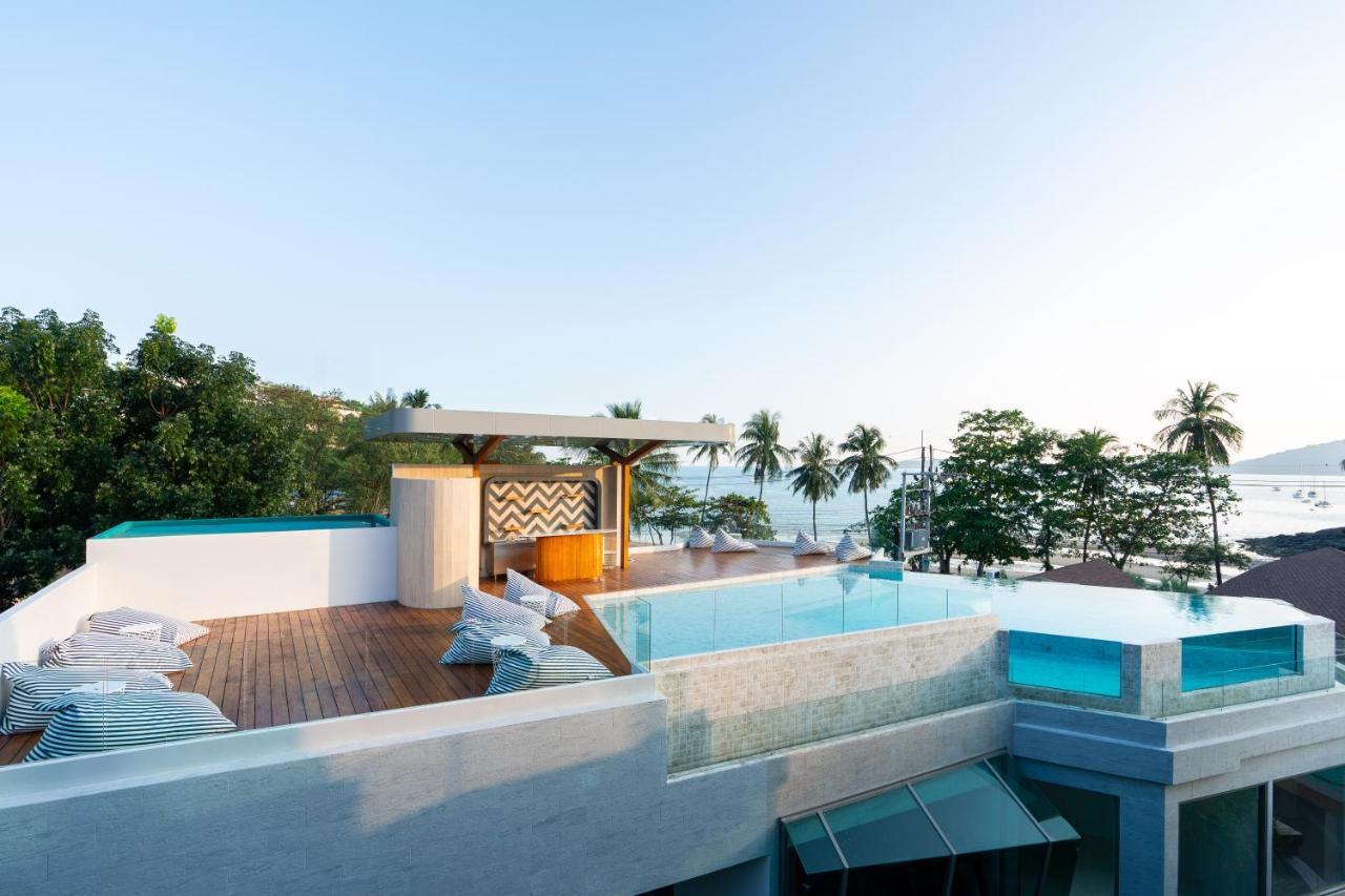 Panwaburi Beachfront Resort - Sha Extra Plus Екстер'єр фото Rooftop pool at the hotel